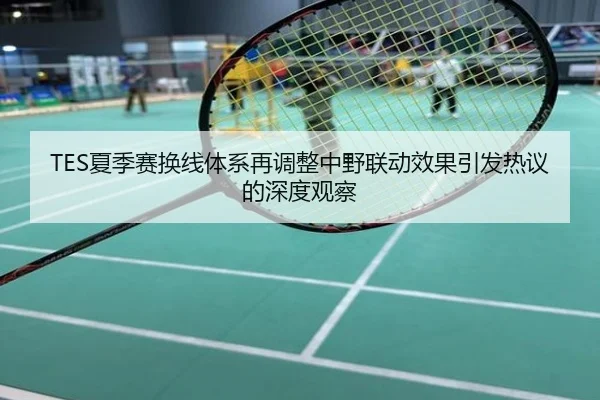 TES夏季赛换线体系再调整中野联动效果引发热议的深度观察